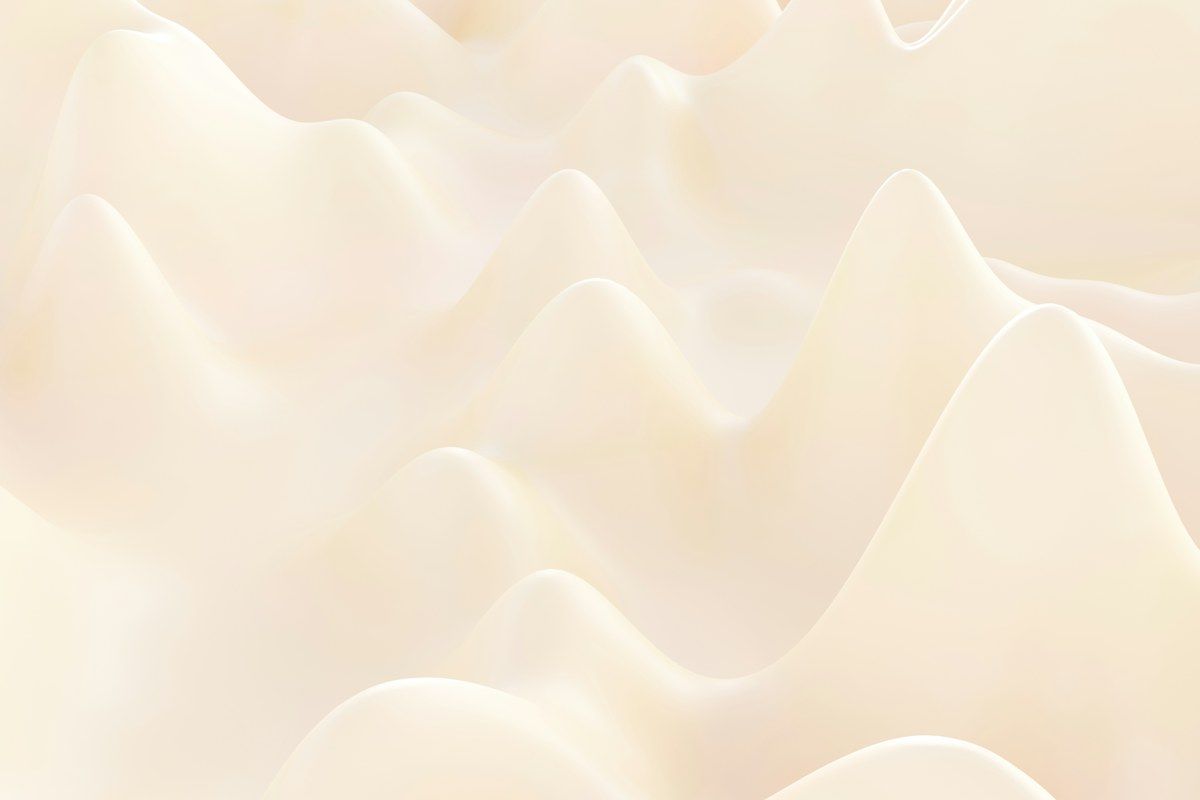 Soft cream texture in raking light